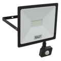 Extra-Slim Floodlight with PIR Sensor 50W SMD LED LED113PIR