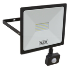 Extra-Slim Floodlight with PIR Sensor 50W SMD LED LED113PIR