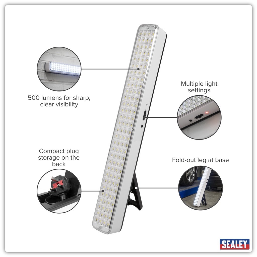 Rechargeable Emergency Floodlight 5W SMD LED LED1200E