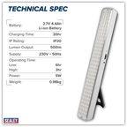 Rechargeable Emergency Floodlight 5W SMD LED LED1200E