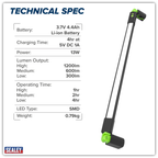 Under-Bonnet Rechargeable Light 13W SMD LED LED139