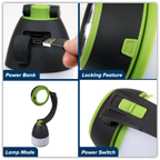 Rechargeable 3-in-1 Spotlight 3W SMD LED LED140