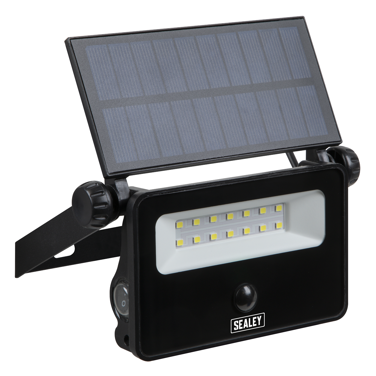 Extra-Slim Solar Floodlight with Wall Bracket 16W SMD LED LED16S