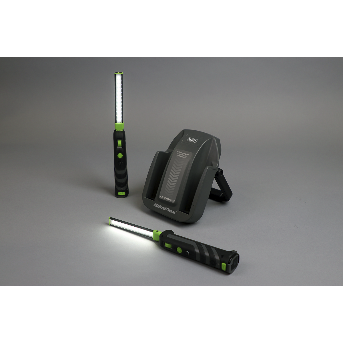 Rechargeable Floodlight/Folding Inspection Light Docking Station Kit LED1801K