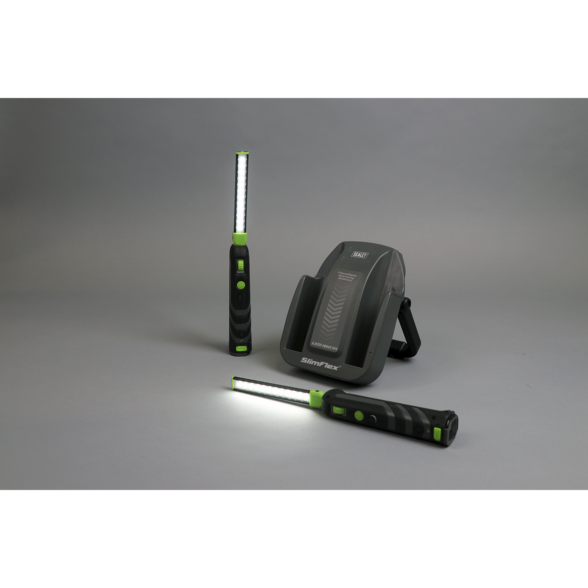 Rechargeable Floodlight/Folding Inspection Light Docking Station Kit LED1801K