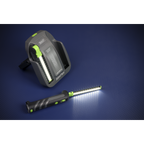Rechargeable Floodlight/Folding Inspection Light Docking Station Kit LED1801K