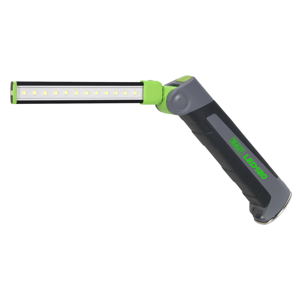 Rechargeable Slim Folding Inspection Light 4W & 1W SMD LED LED180