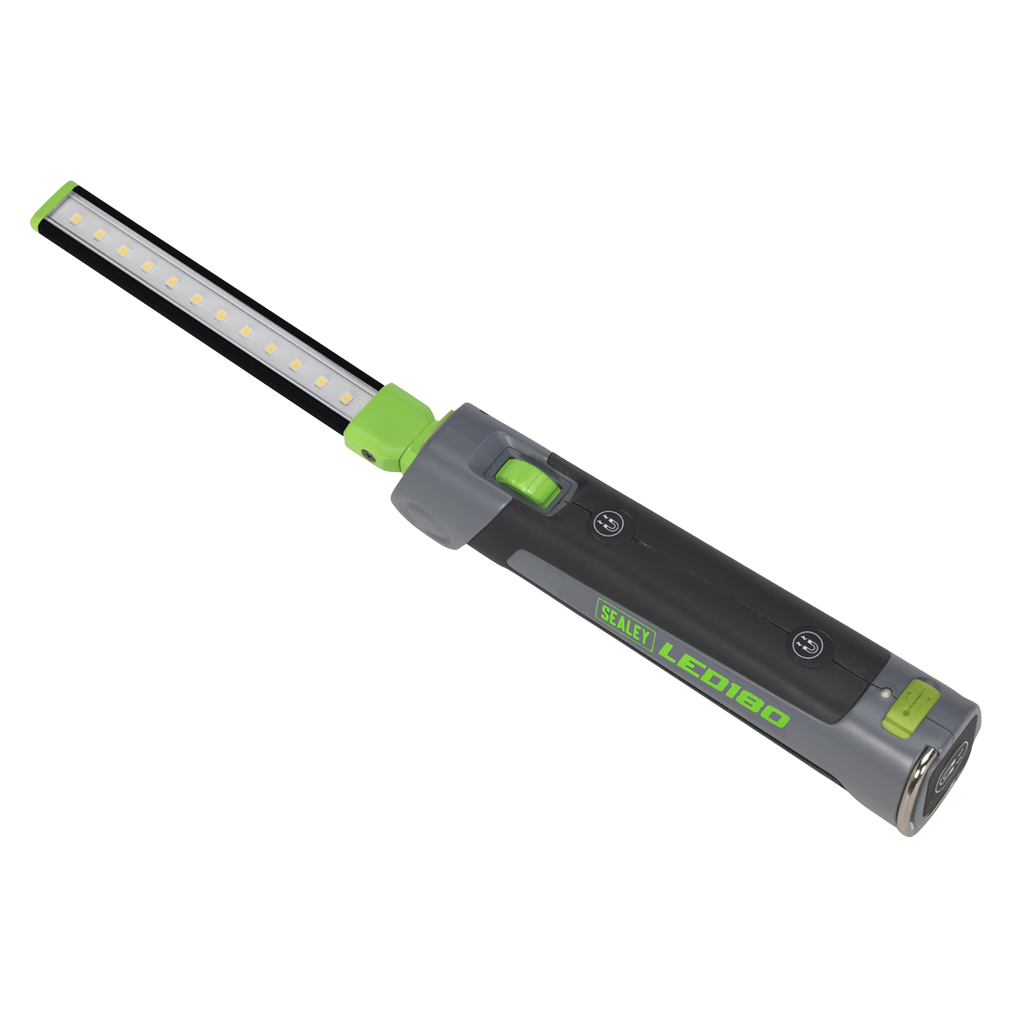 Rechargeable Slim Folding Inspection Light 4W & 1W SMD LED LED180