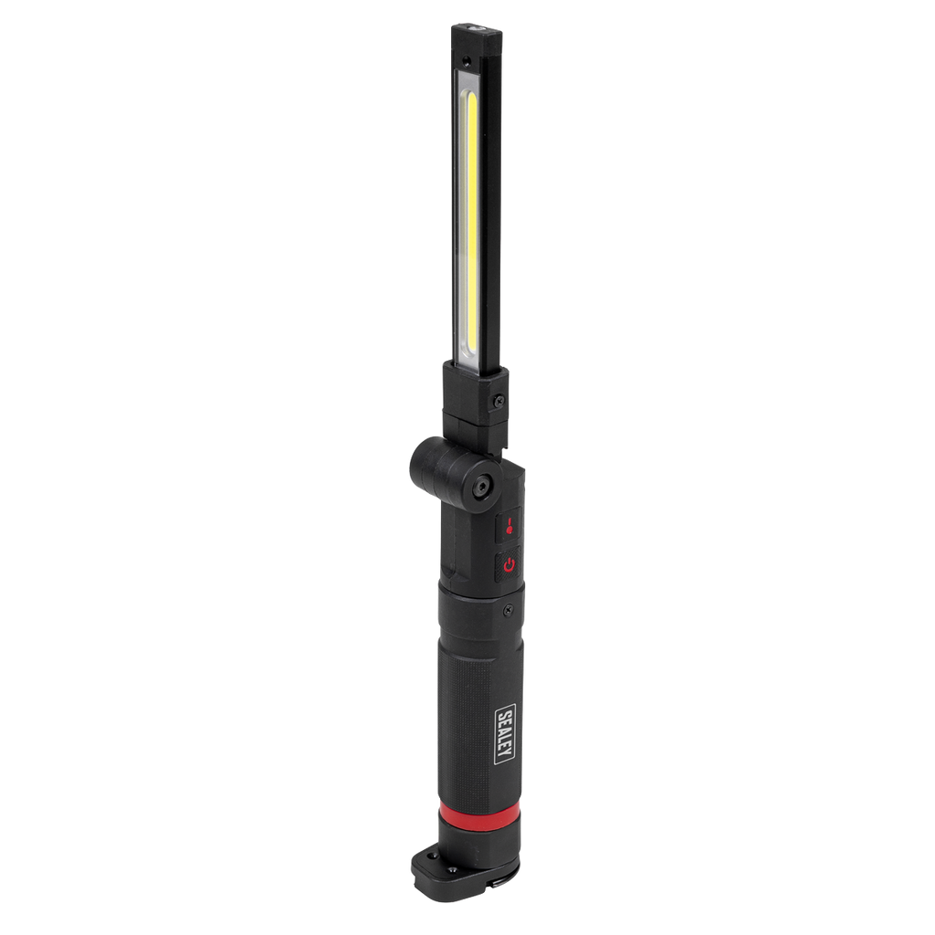 Rechargeable Slim Folding Inspection Light 10W COB LED & SMD LED with Laser Pointer LED188