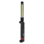 Rechargeable Slim Folding Inspection Light 10W COB LED & SMD LED with Laser Pointer LED188