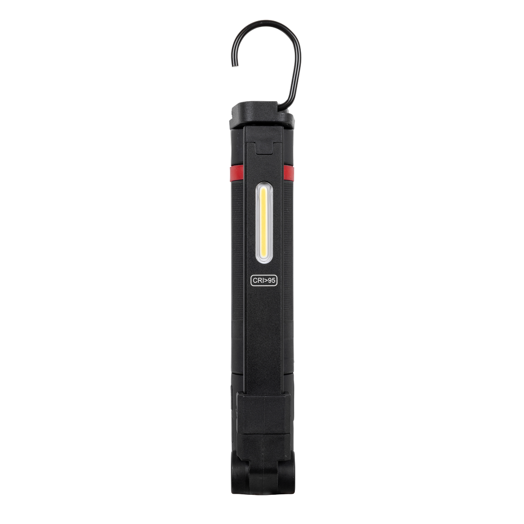 Rechargeable Slim Folding Inspection Light 10W COB LED & SMD LED with Laser Pointer LED188