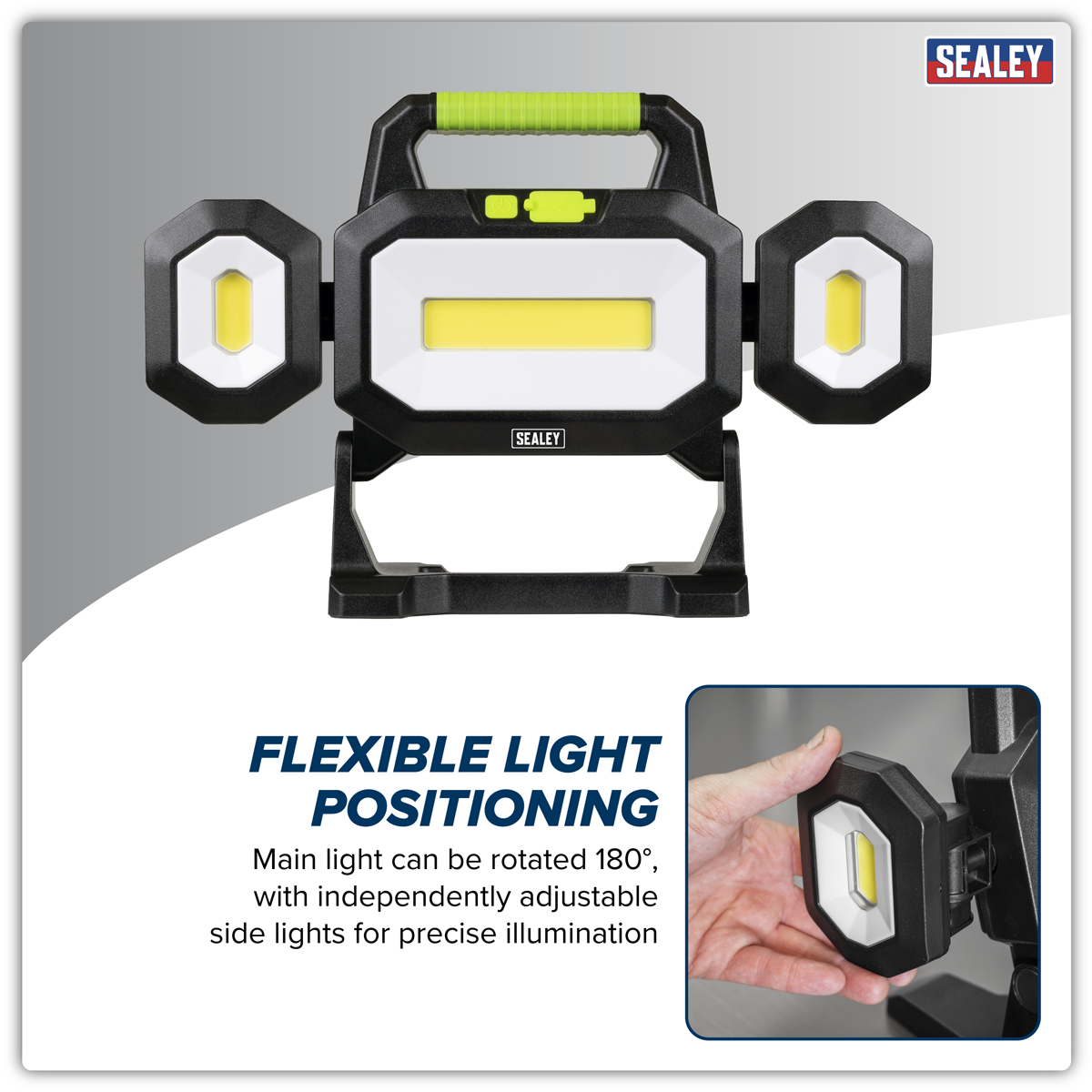 Rechargeable Flexible Floodlight 31W & 26W COB LED LED18WFL