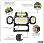 Rechargeable Flexible Floodlight 31W & 26W COB LED LED18WFL