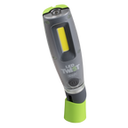 LED Twist® Rechargeable Inspection Light 16W COB & 1W SMD LED, Green - Display Box of 12 LED2001GDB
