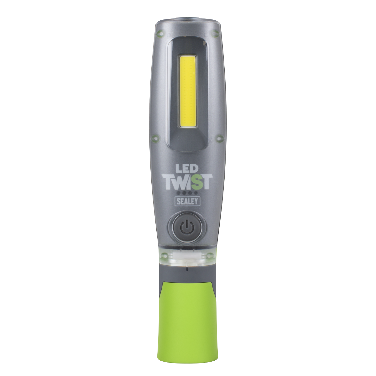 LED Twist® Rechargeable Inspection Light 16W COB & 1W SMD LED, Green - Display Box of 12 LED2001GDB