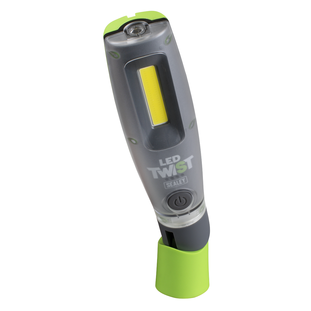 LED Twist® Rechargeable Inspection Light 16W COB & 1W SMD LED - Green LED2001G