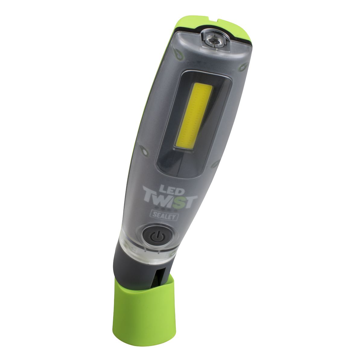 LED Twist® Rechargeable Inspection Light 16W COB & 1W SMD LED - Green LED2001G