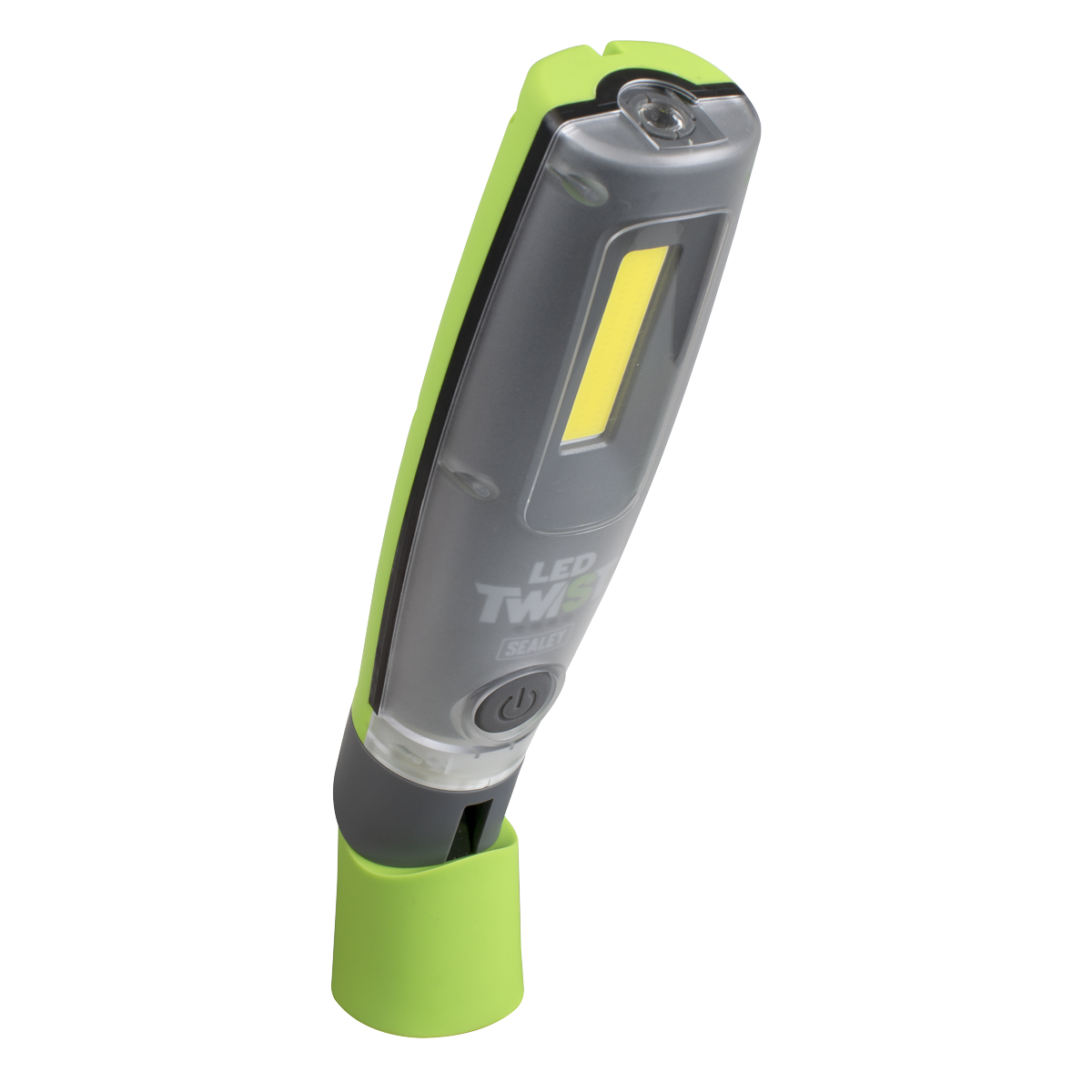 LED Twist® Rechargeable Inspection Light 16W COB & 1W SMD LED - Green LED2001G