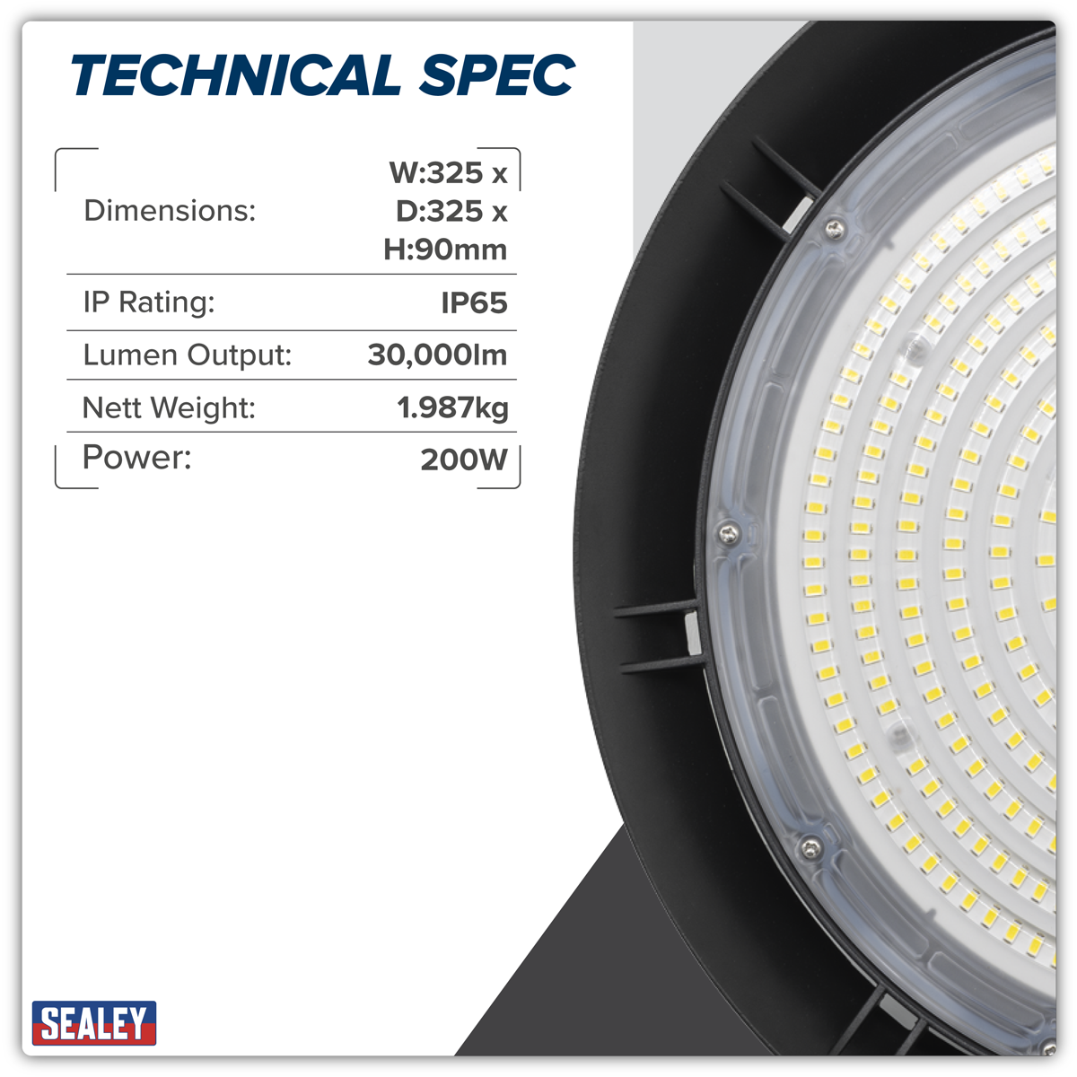 200W LED High Bay Light 6000K LED200HB