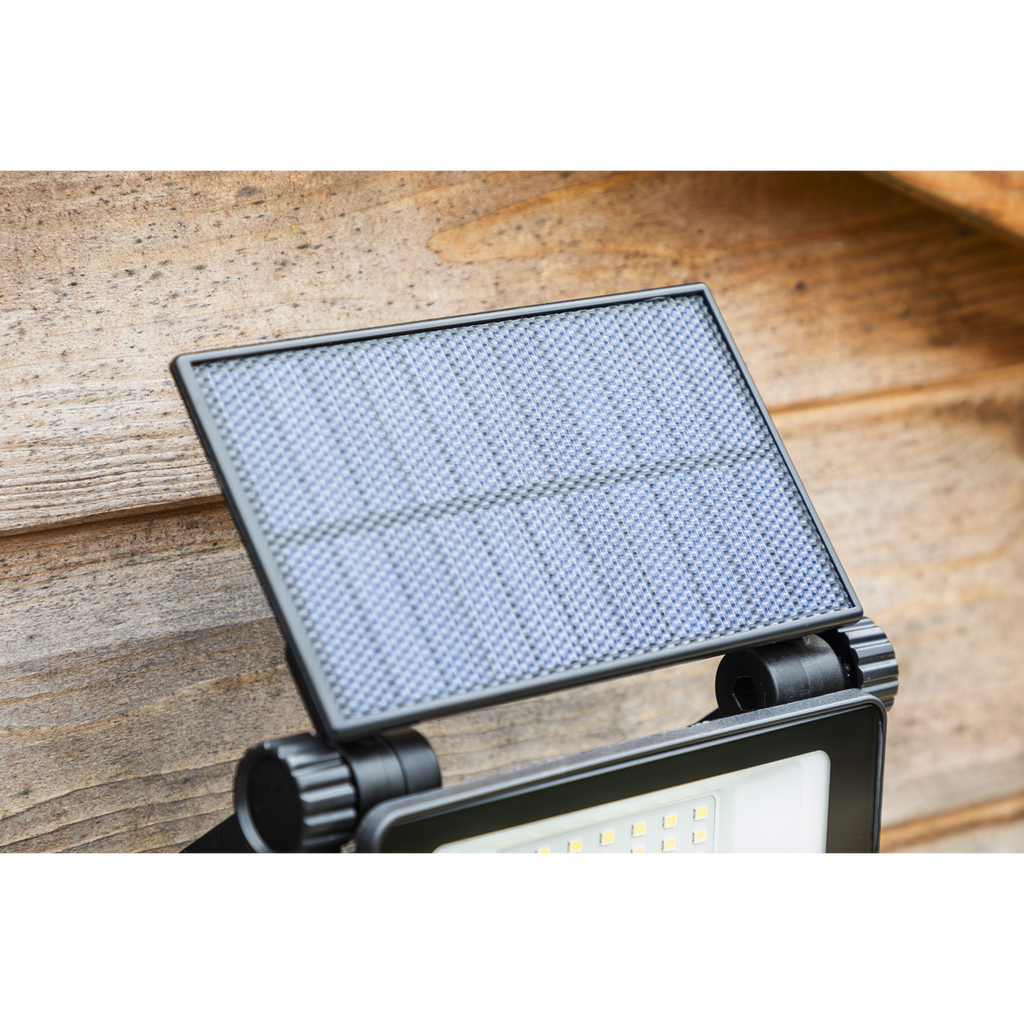 Extra-Slim Solar Floodlight with Wall Bracket 20W SMD LED LED20S