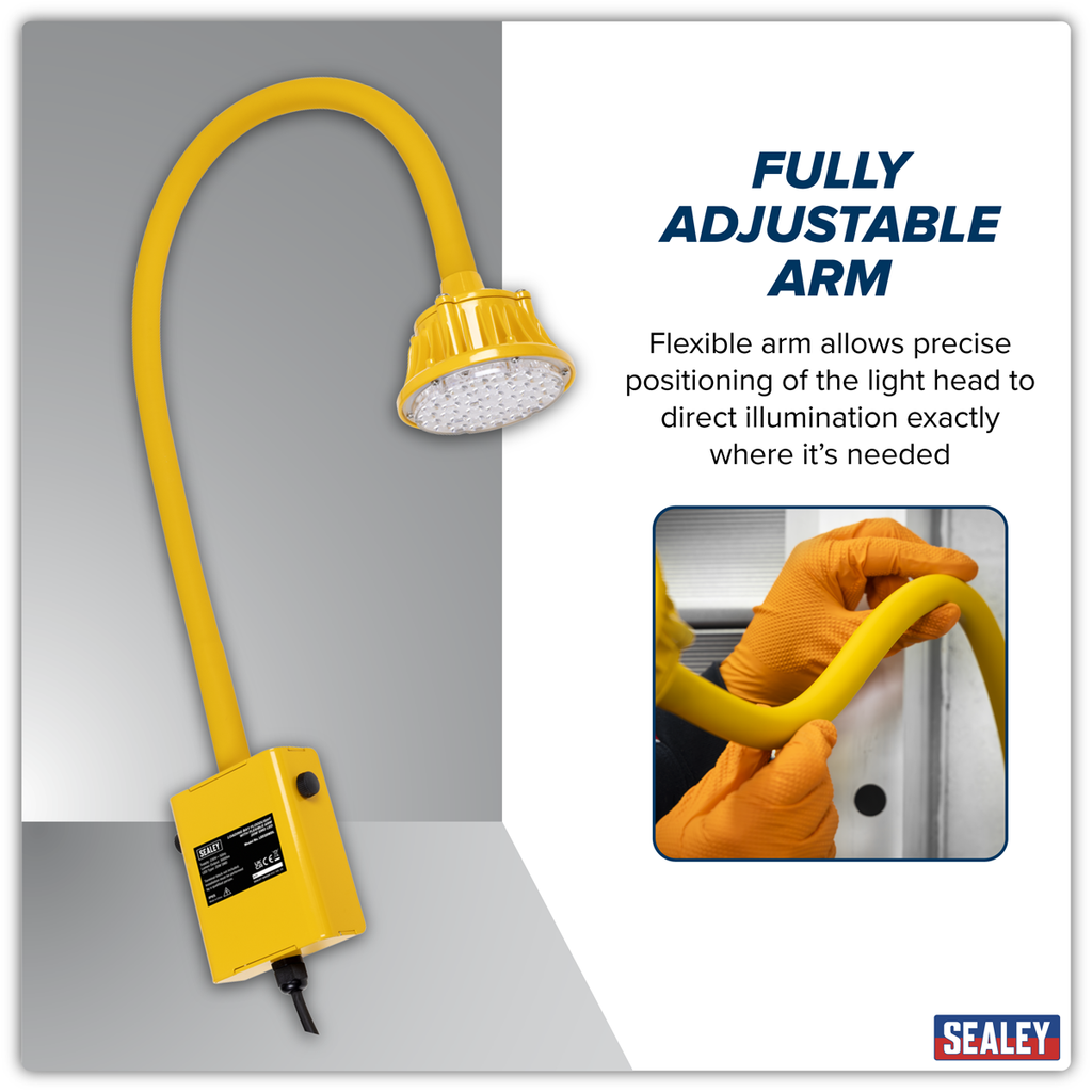 Loading Bay Floodlight with Flexible Arm 20W SMD LED LED20WDL