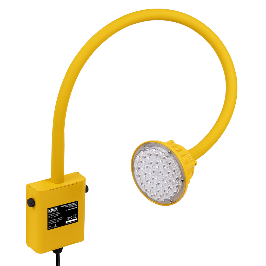 Loading Bay Floodlight with Flexible Arm 20W SMD LED LED20WDL