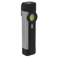 Rechargeable Aluminium Pocket Light with UV 3W COB & 1W SMD LED LED220UV