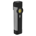 Rechargeable Aluminium Pocket Light with UV 3W COB & 1W SMD LED LED220UV