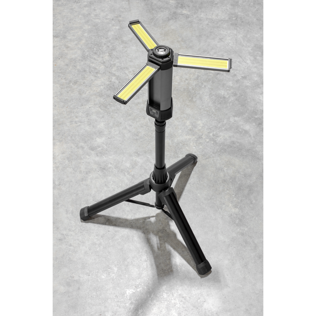 Rechargeable Flexible Floodlight with Tripod 24W COB LED & 5W SMD LED LED240