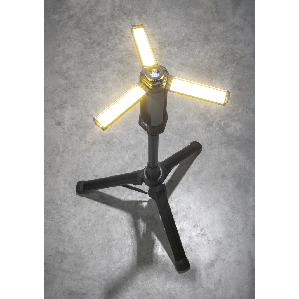 Rechargeable Flexible Floodlight with Tripod 24W COB LED & 5W SMD LED LED240