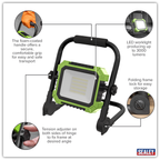 Portable Floodlight 24W SMD LED 230V LED24WL