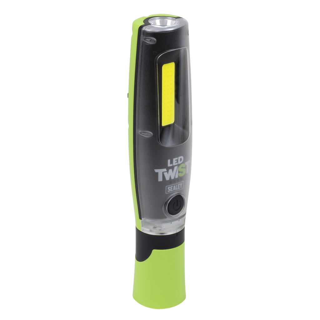 LED Twist® Rechargeable Inspection Light with Power Bank 20W COB & 3W SMD LED LED3001G