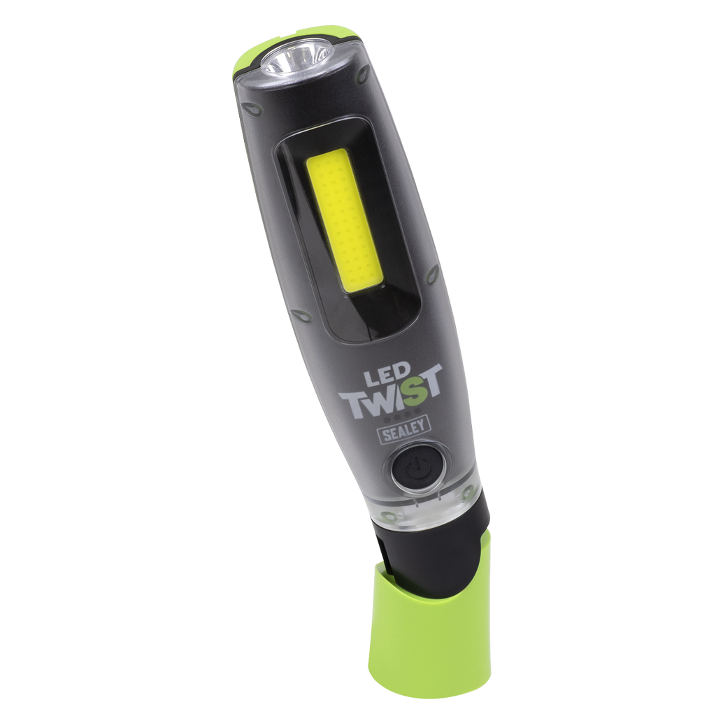 LED Twist® Rechargeable Inspection Light with Power Bank 20W COB & 3W SMD LED LED3001G