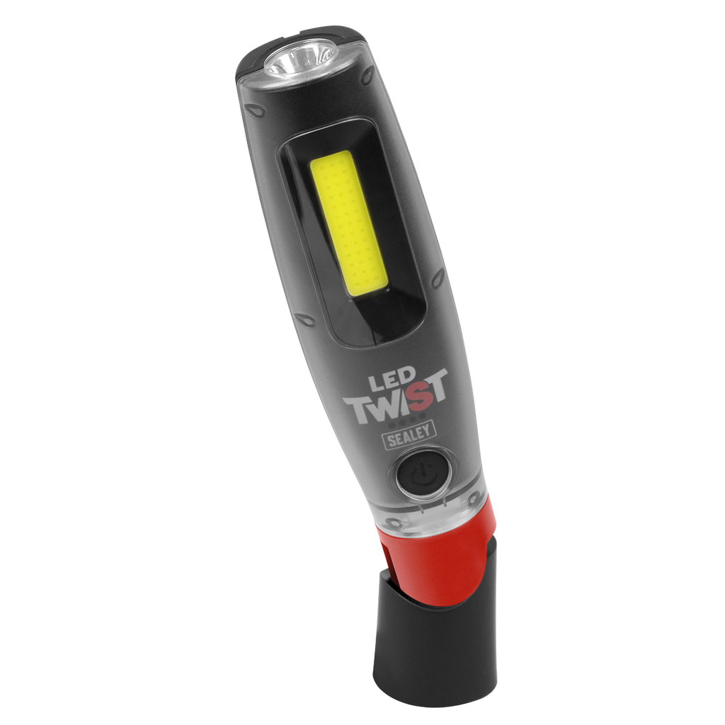 LED Twist® Rechargeable Inspection Light with Power Bank 20W COB & 3W SMD LED LED3001