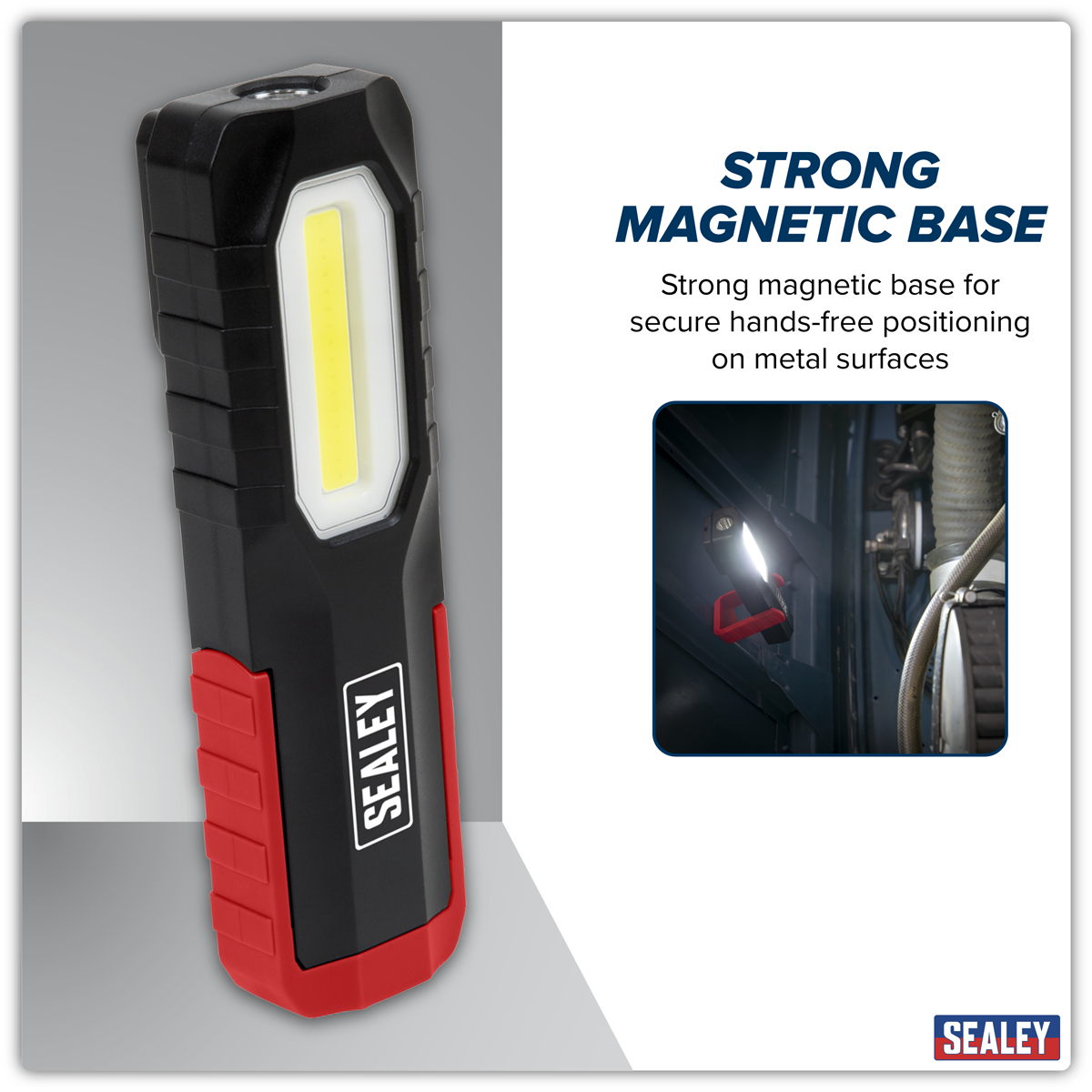 Rechargeable Inspection Light 3W COB & 2W SMD LED LED301