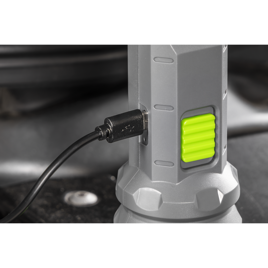 Rechargeable Dual Mode Hand Torch 3W & 2W COB LED LED302
