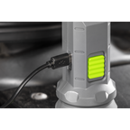 Rechargeable Dual Mode Hand Torch 3W & 2W COB LED LED302