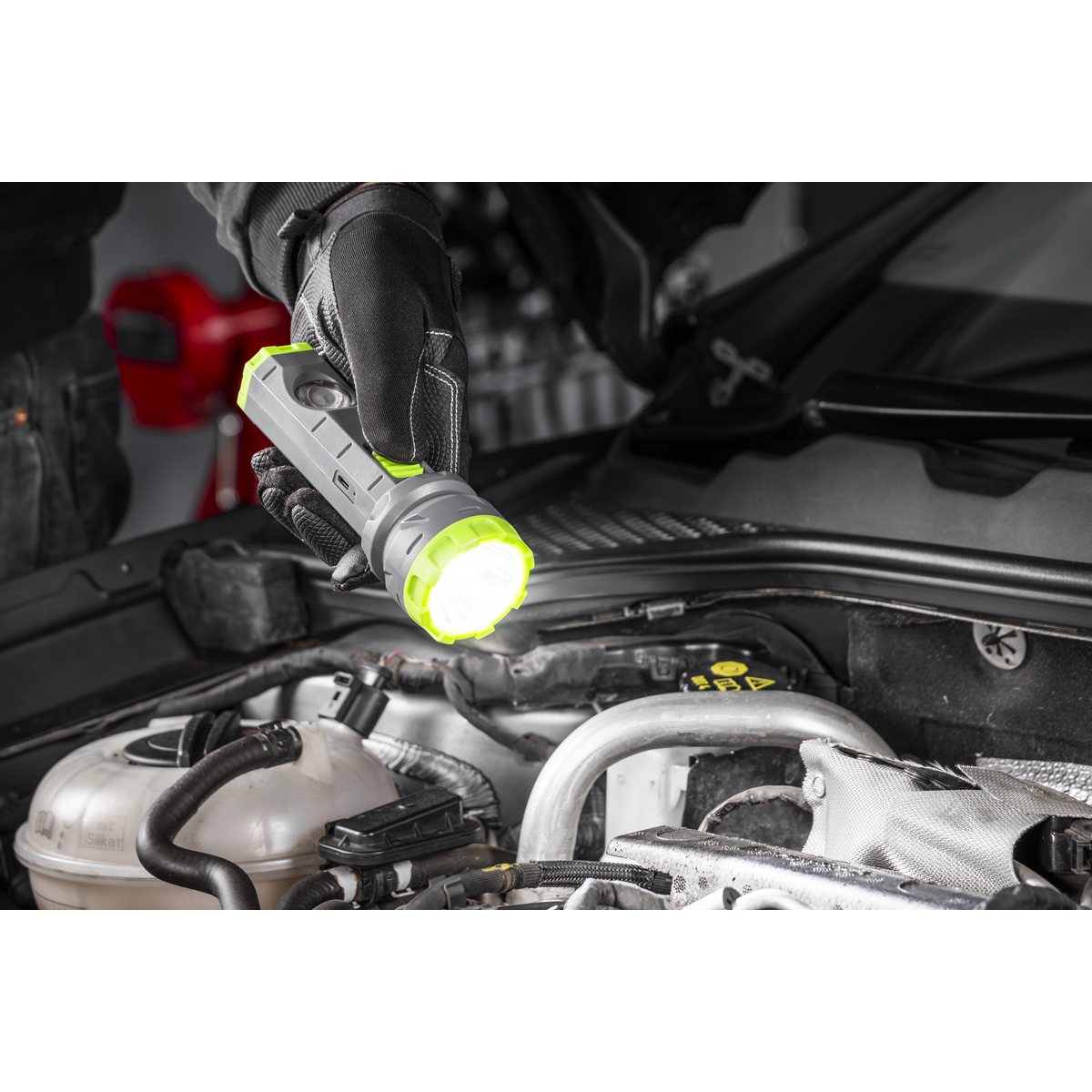 Rechargeable Dual Mode Hand Torch 3W & 2W COB LED LED302