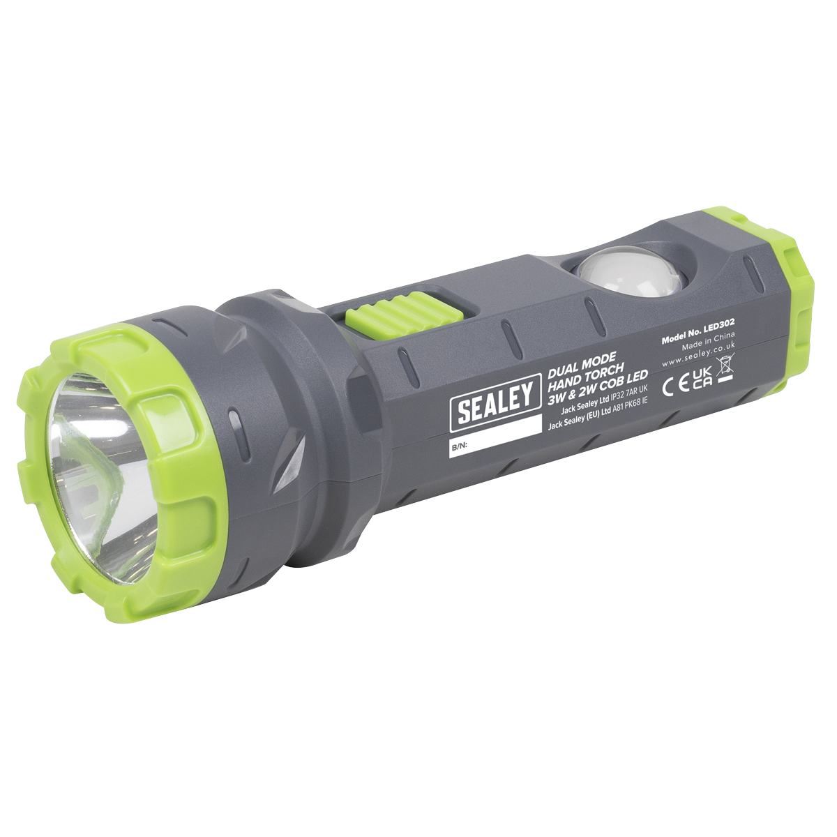 Rechargeable Dual Mode Hand Torch 3W & 2W COB LED LED302