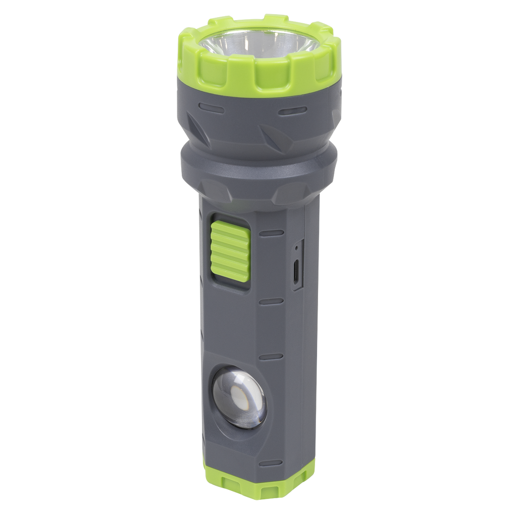 Rechargeable Dual Mode Hand Torch 3W & 2W COB LED LED302