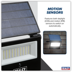 30W SMD LED Extra-Slim Solar Floodlight with Wall Bracket LED30S