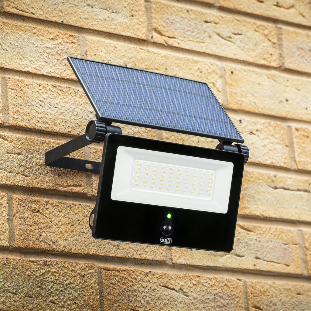 30W SMD LED Extra-Slim Solar Floodlight with Wall Bracket LED30S