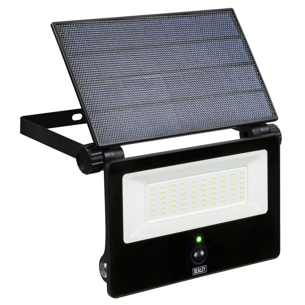30W SMD LED Extra-Slim Solar Floodlight with Wall Bracket LED30S