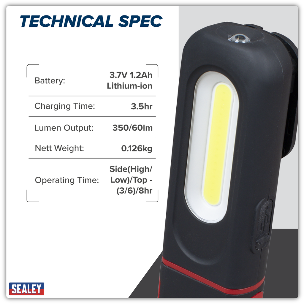 LED Twist® Rechargeable Inspection Light 3W COB & 3W SMD LED LED317