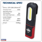 LED Twist® Rechargeable Inspection Light 3W COB & 3W SMD LED LED317