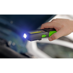 Rechargeable Inspection Light with Power Bank 5W COB & 3W SMD LED - Green LED318G