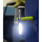 Rechargeable Inspection Light with Power Bank 5W COB & 3W SMD LED - Green LED318G