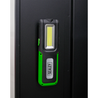 Rechargeable Inspection Light with Power Bank 5W COB & 3W SMD LED - Green LED318G
