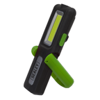Rechargeable Inspection Light with Power Bank 5W COB & 3W SMD LED - Green LED318G