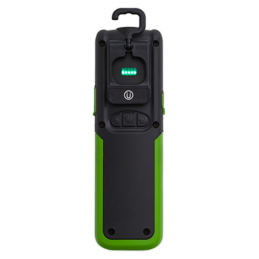 Rechargeable Inspection Light with Power Bank 5W COB & 3W SMD LED - Green LED318G